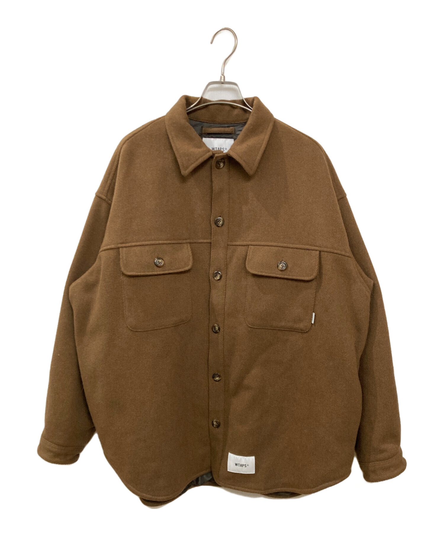 中古・古着通販】WTAPS (ダブルタップス) WCPO 01 JACKET ブラウン