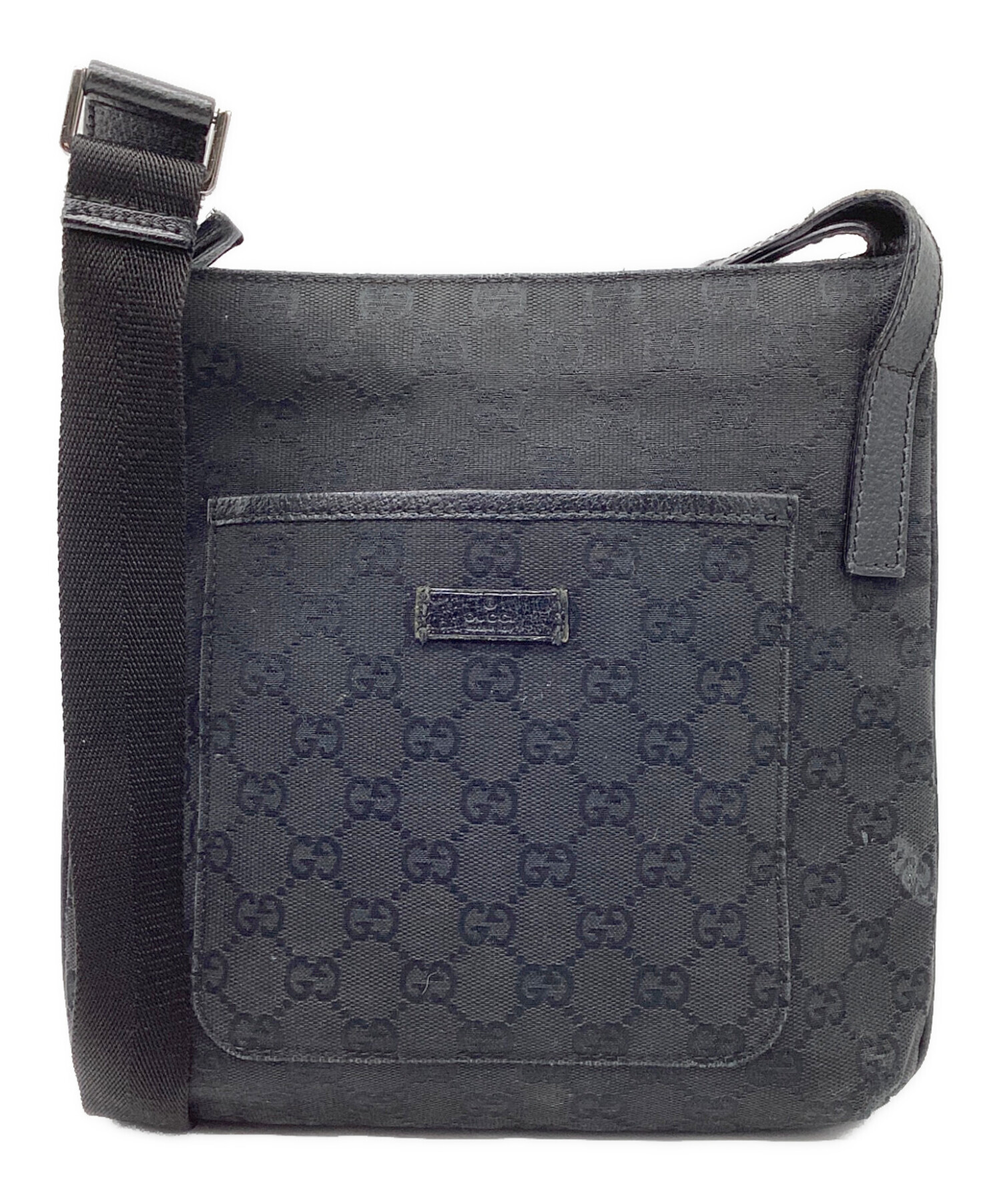 中古・古着通販】GUCCI (グッチ) GGキャンバスショルダーバッグ