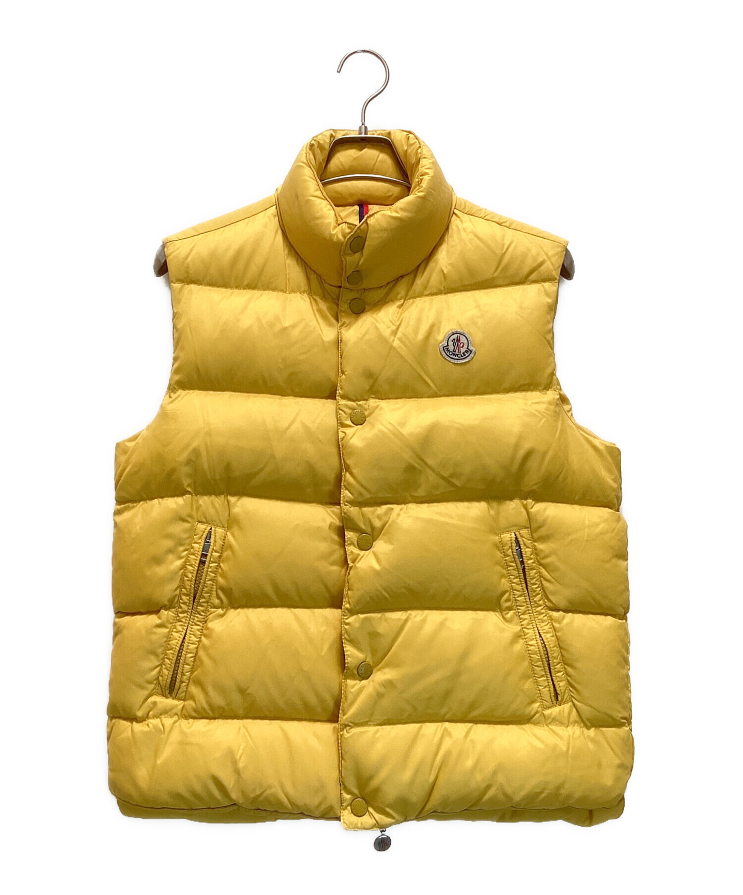 中古・古着通販】MONCLER (モンクレール) ダウンベスト スタンドカラー