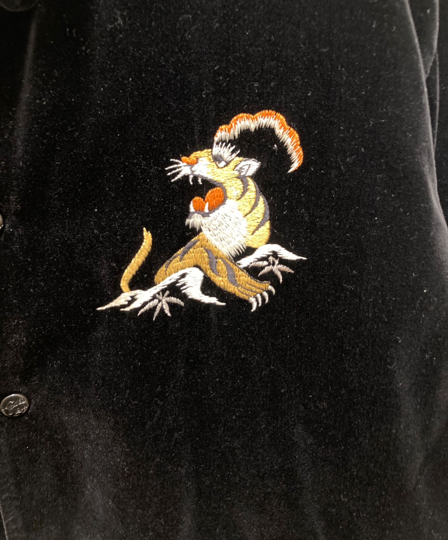 中古・古着通販】TENDERLOIN (テンダーロイン) ベロアスーベニア