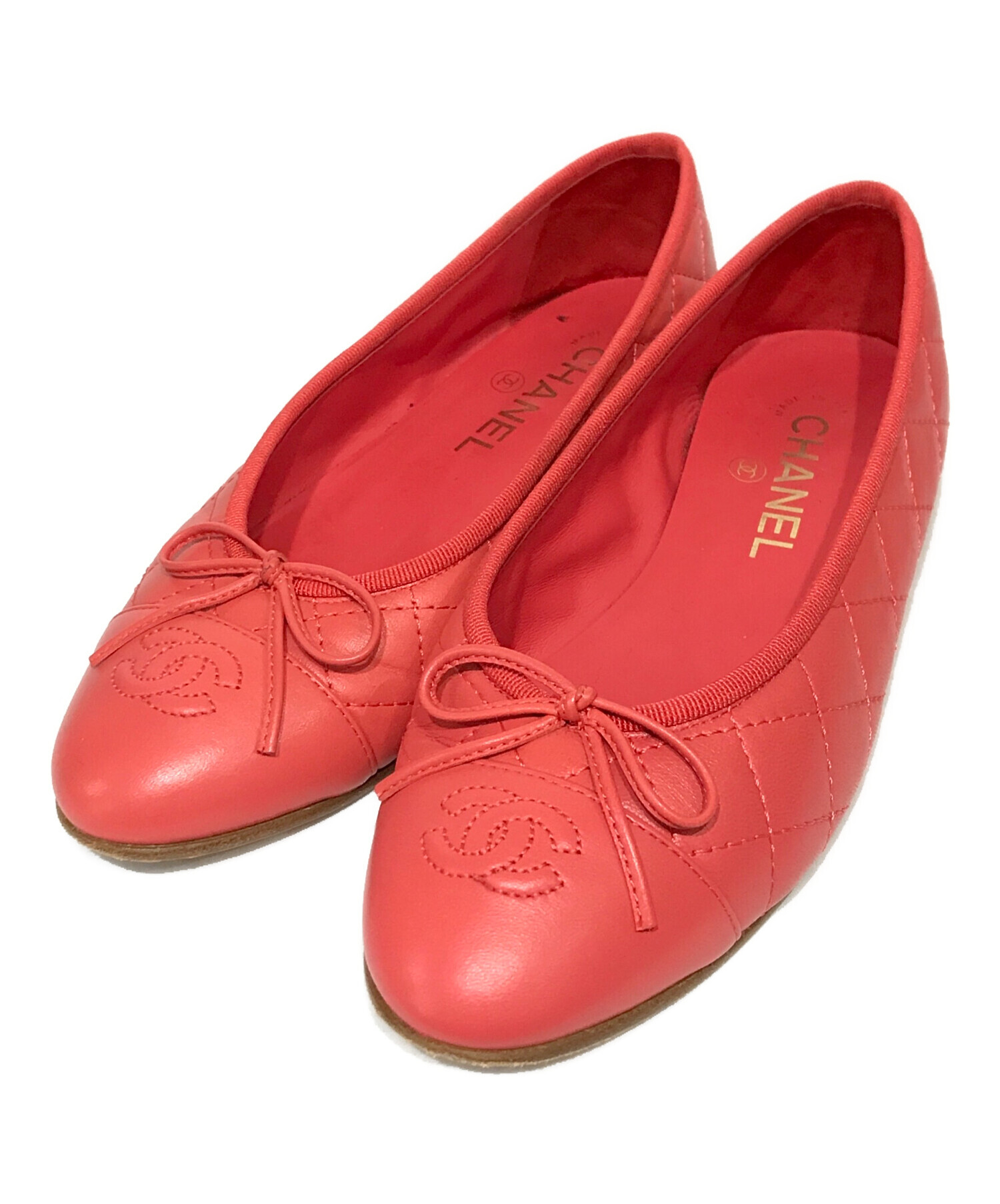 中古・古着通販】CHANEL (シャネル) ココマーク キルティング レザー