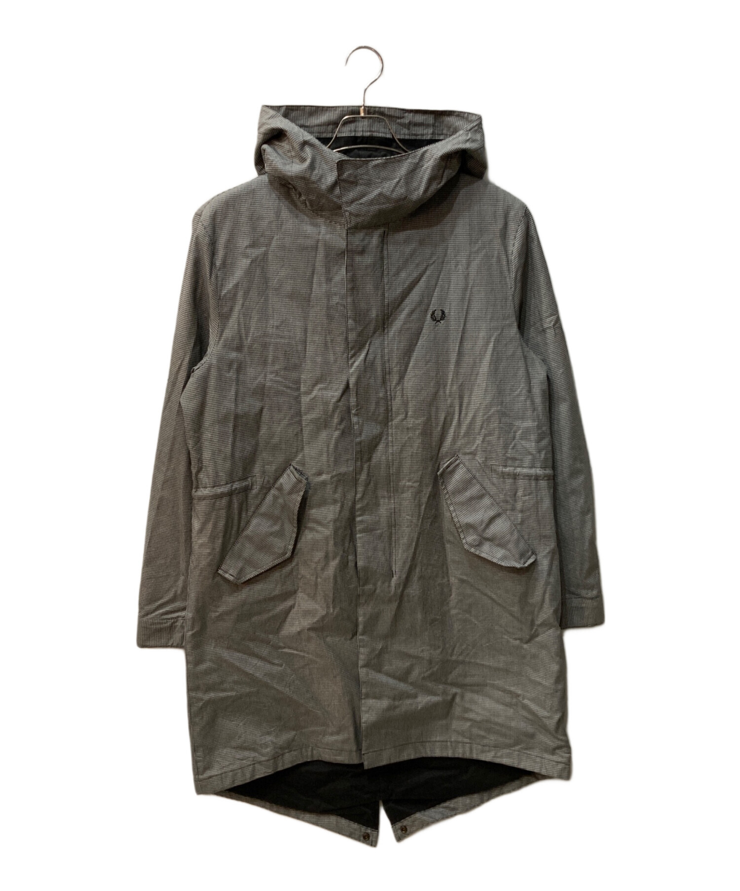 中古・古着通販】FRED PERRY (フレッドペリー) 千鳥柄モッズコート