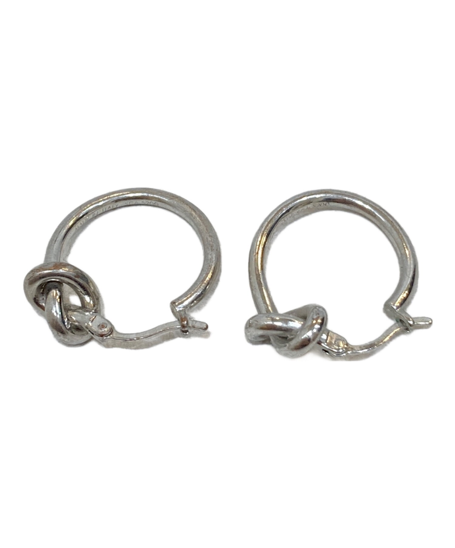 中古・古着通販】CELINE (セリーヌ) ノットスモールフープピアス