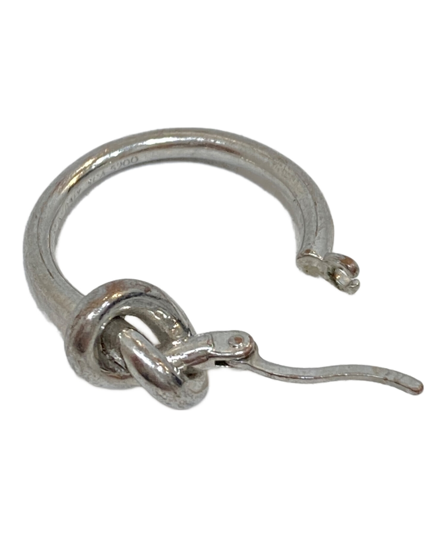 中古・古着通販】CELINE (セリーヌ) ノットスモールフープピアス