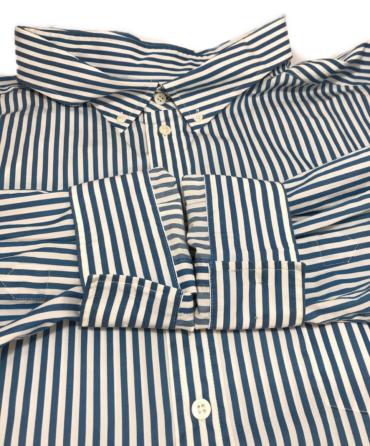 中古・古着通販】BALENCIAGA (バレンシアガ) バックロゴストライプ