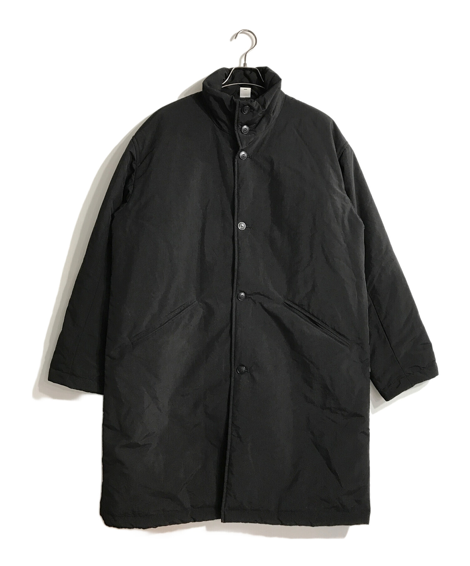 中古・古着通販】OVY (オヴィー) Stand Collar Padded Coat ブラック