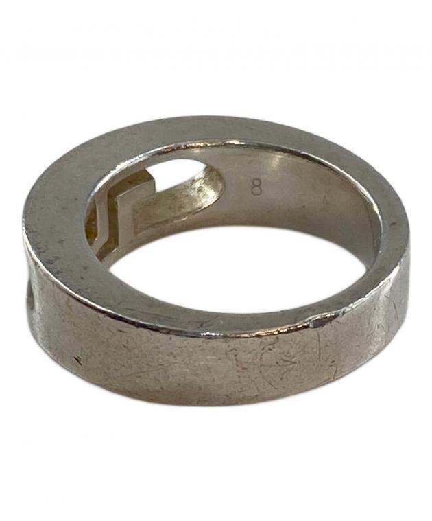 中古・古着通販】GUCCI (グッチ) インターロッキングGリング シルバー