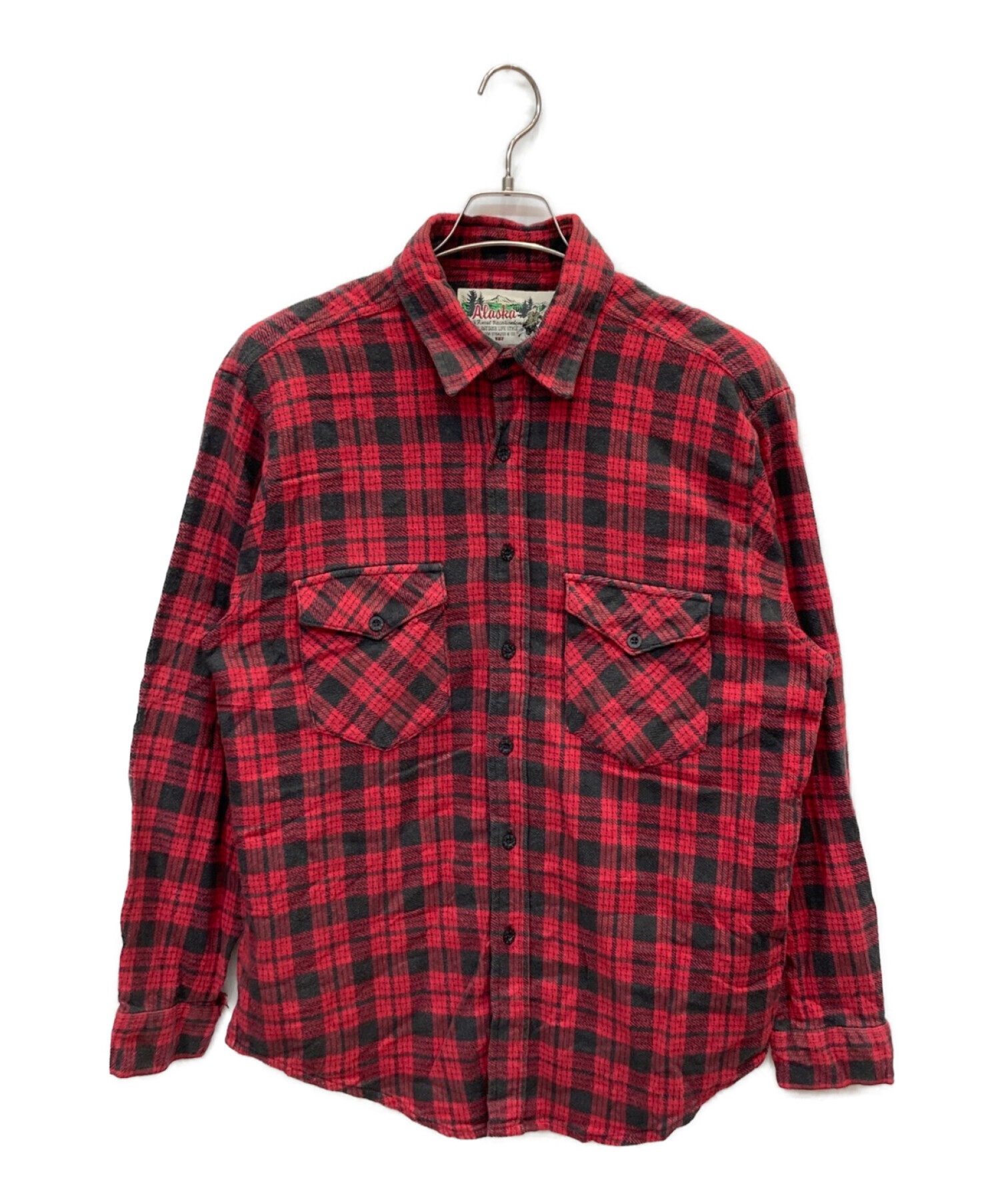 リーバイス 90s Levi's ALASKA チェック フランネルシャツ XLサイズ