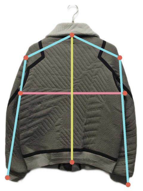 中古・古着通販】BYBORRE (バイボレ) P-TYPE JACKET グレー サイズ:M