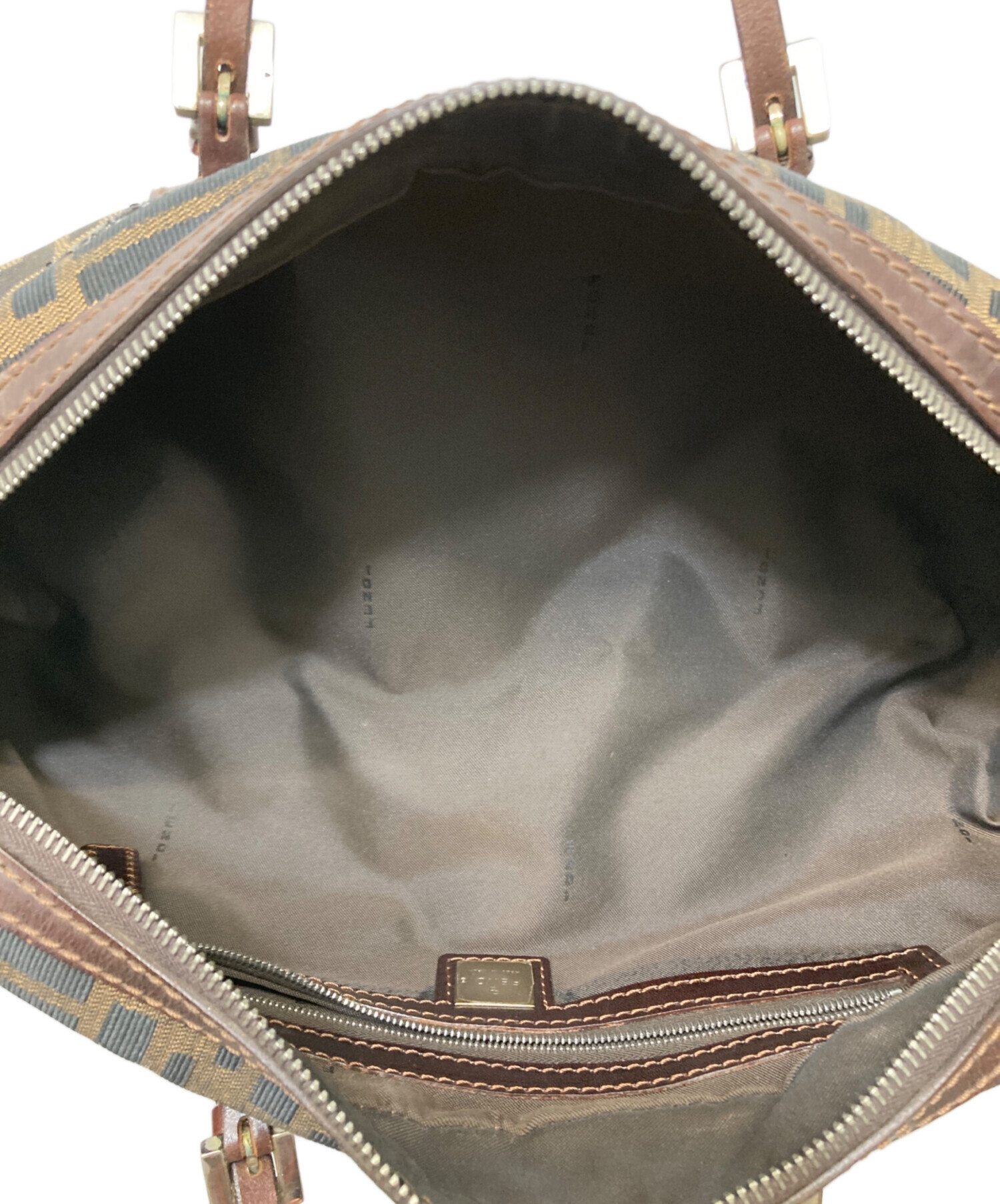 中古・古着通販】FENDI (フェンディ) ズッカ柄ミニボストンバッグ