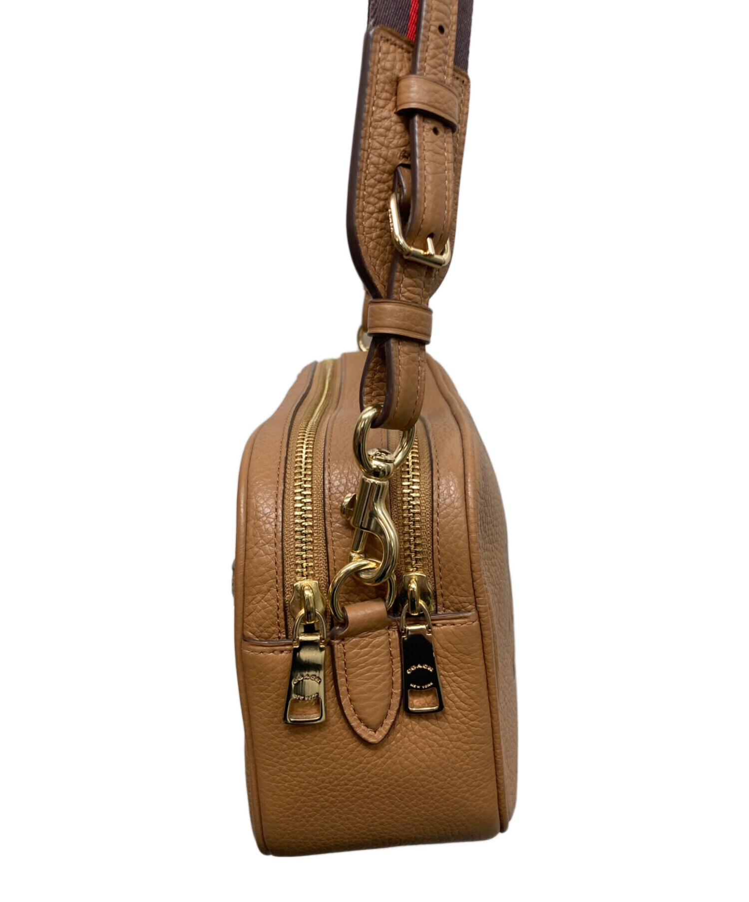 中古・古着通販】COACH (コーチ) ショルダーバッグ ブラウン｜ブランド