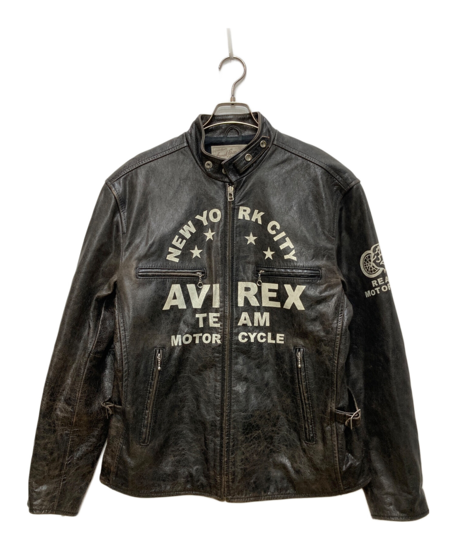 中古・古着通販】AVIREX (アヴィレックス) シングルライダース