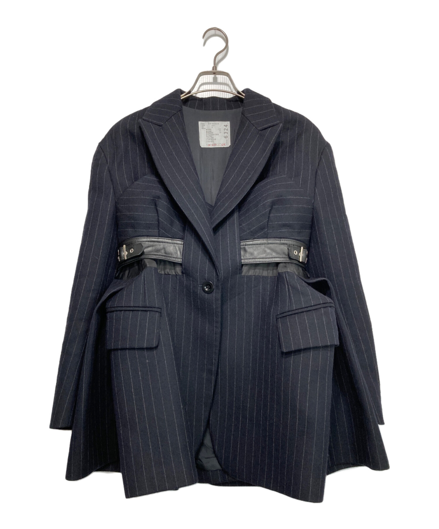 中古・古着通販】sacai (サカイ) Chalk Stripe Jacketジャケット