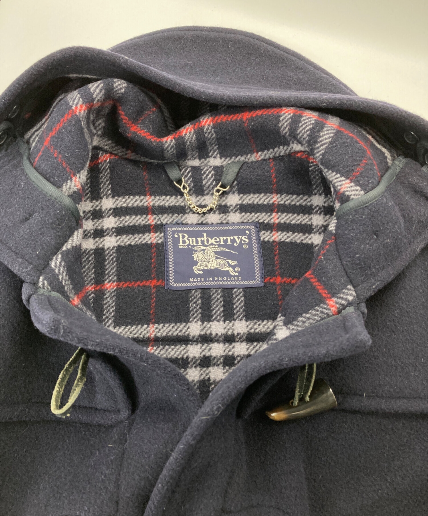 中古・古着通販】Burberry's (バーバリーズ) ダッフルコート ネイビー