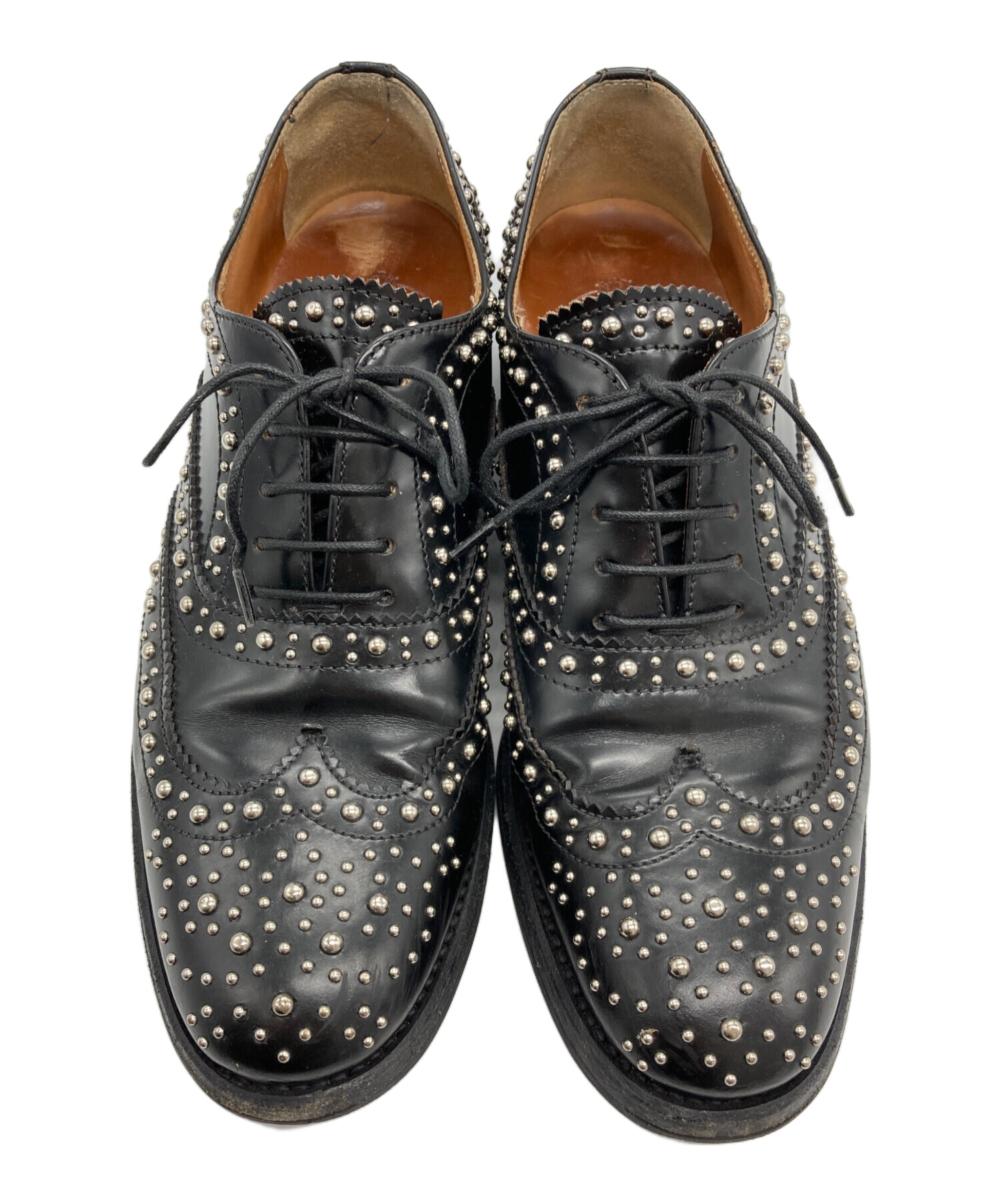 中古・古着通販】CHURCH'S (チャーチ) Burwood Met スタッズレザー