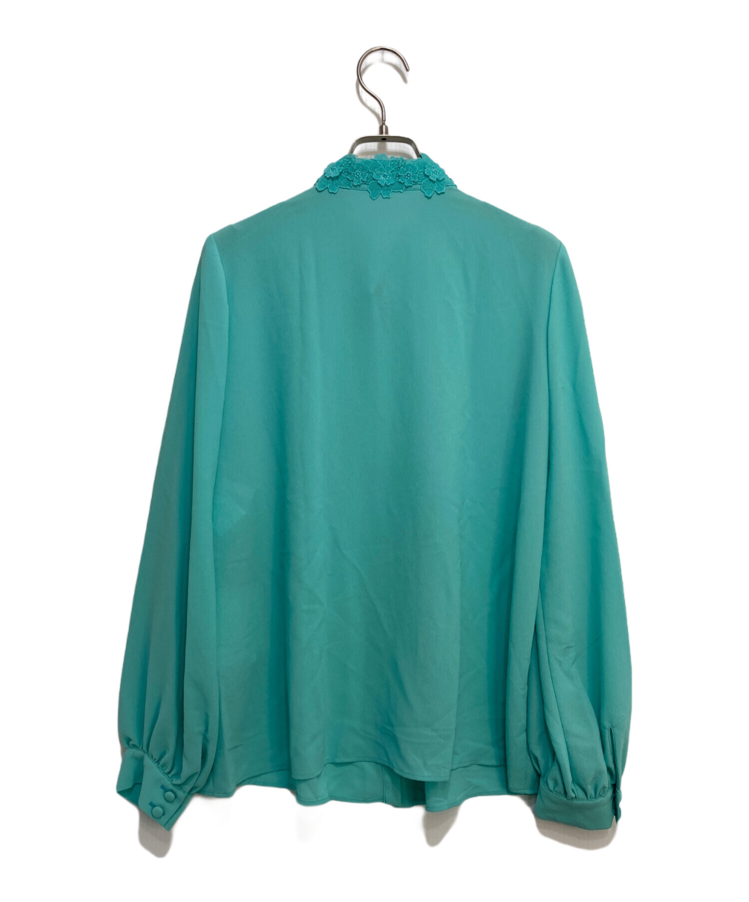 中古・古着通販】ANAYI (アナイ) ジョーゼットフラワーレース ブラウス