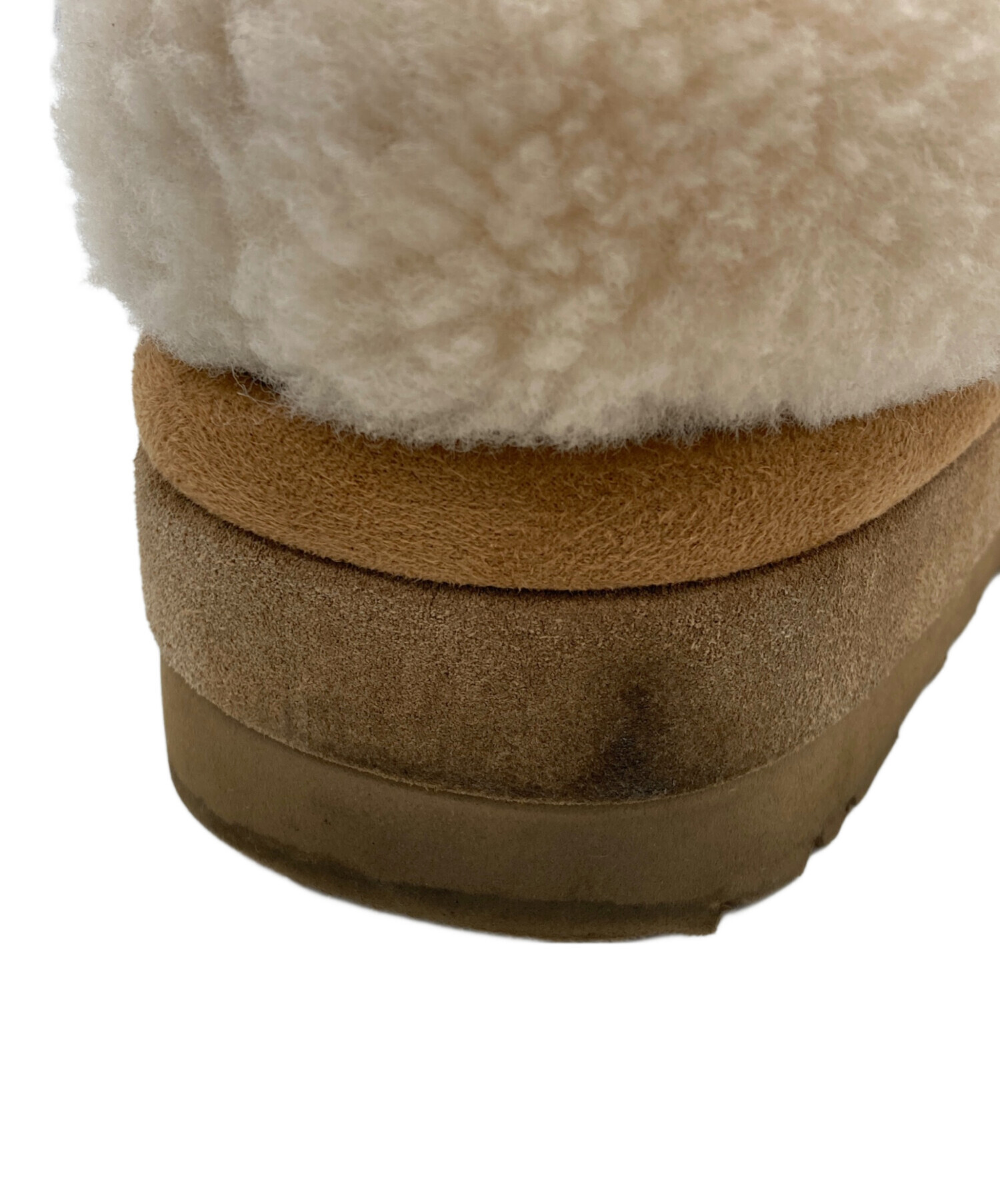 中古・古着通販】UGG (アグ) スリッポン ベージュ サイズ:24｜ブランド