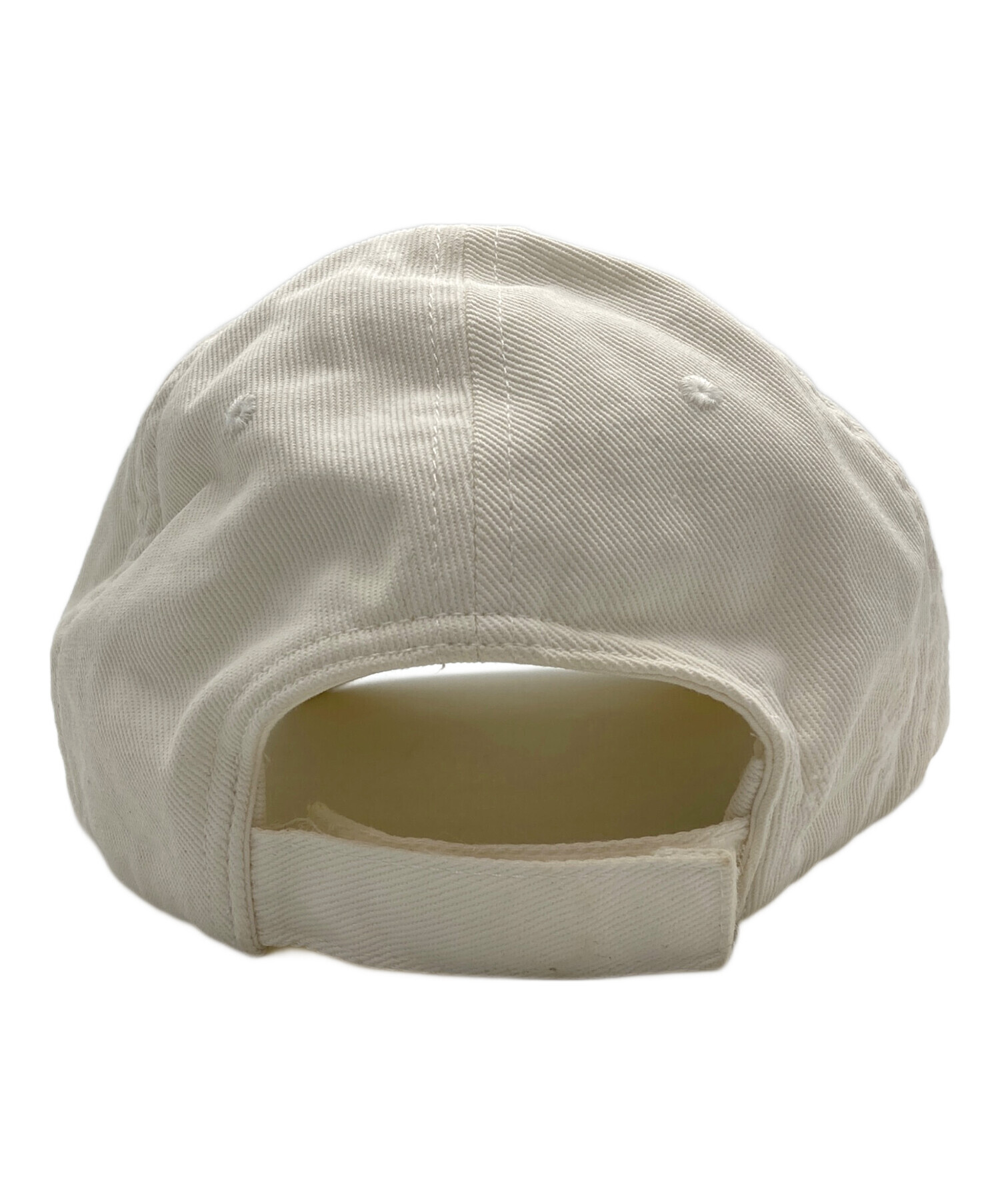 中古・古着通販】BALENCIAGA (バレンシアガ) ロゴキャップ ホワイト