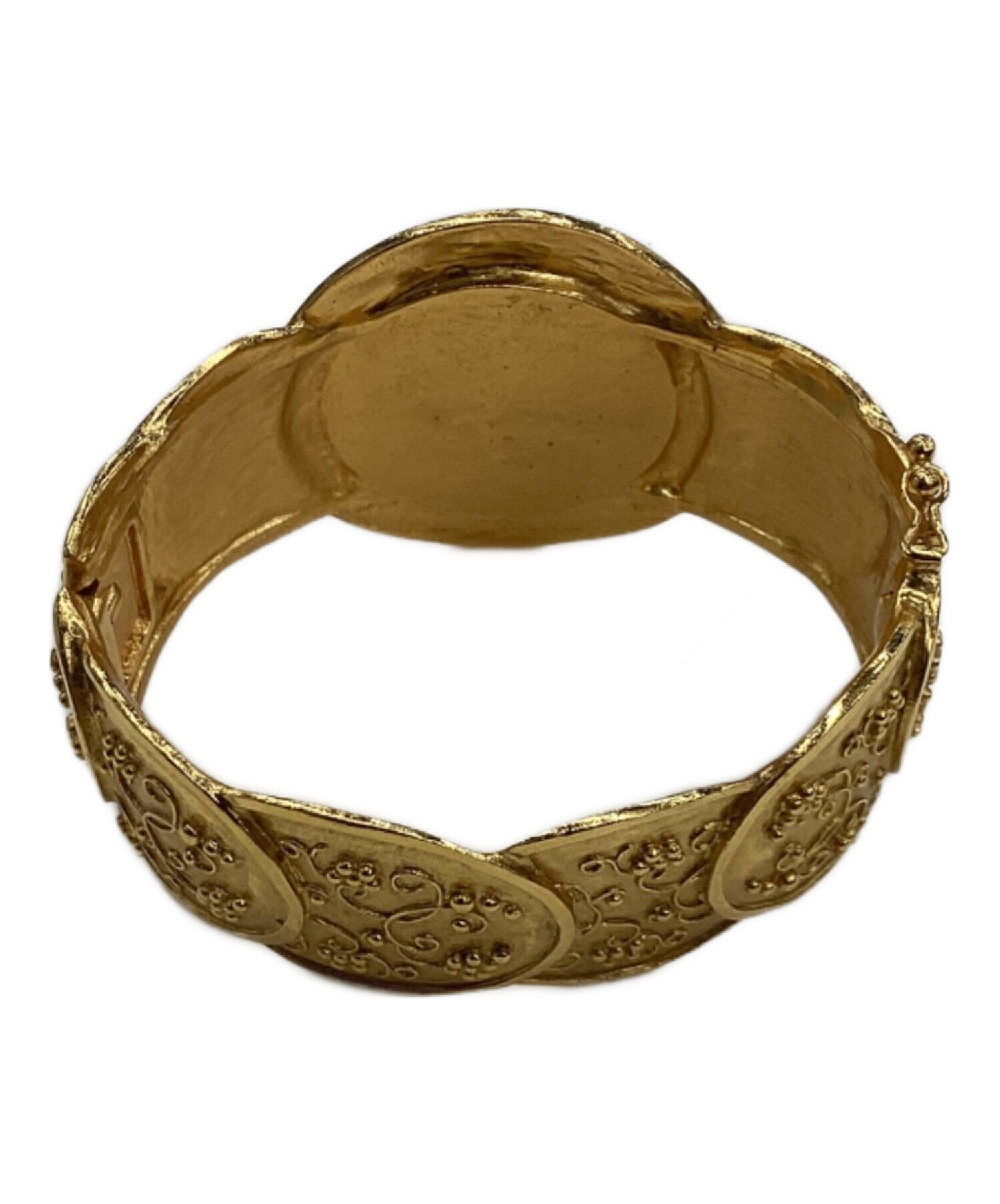 中古・古着通販】CHANEL (シャネル) ココマークバングル ゴールド