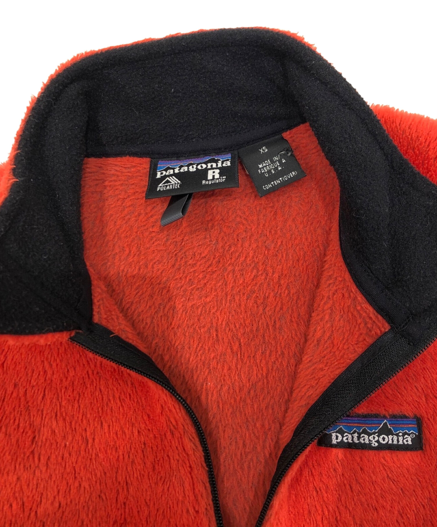 中古・古着通販】Patagonia (パタゴニア) フリースベスト オレンジ