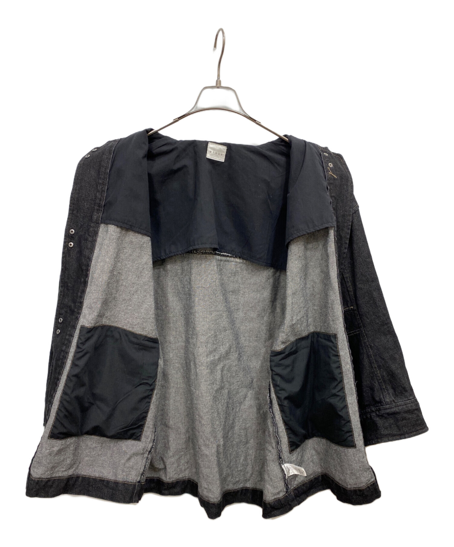 中古・古着通販】pinue (ピヌエ) オーバーサイズデニムジャケット
