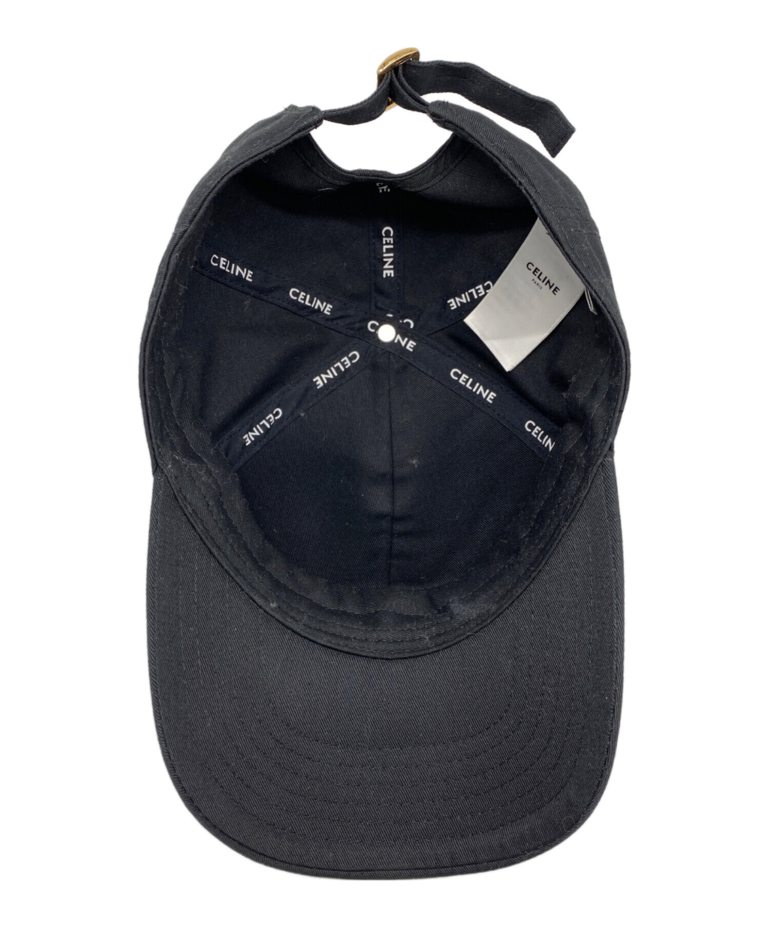 中古・古着通販】CELINE (セリーヌ) トリオンフ ベースボールキャップ