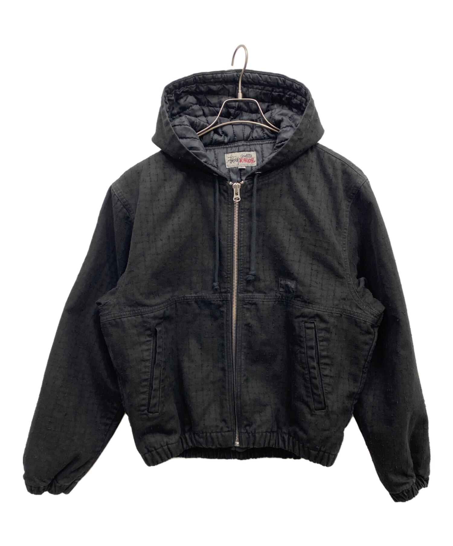 中古・古着通販】stussy (ステューシー) WORK JACKET CANVAS NEEDLE