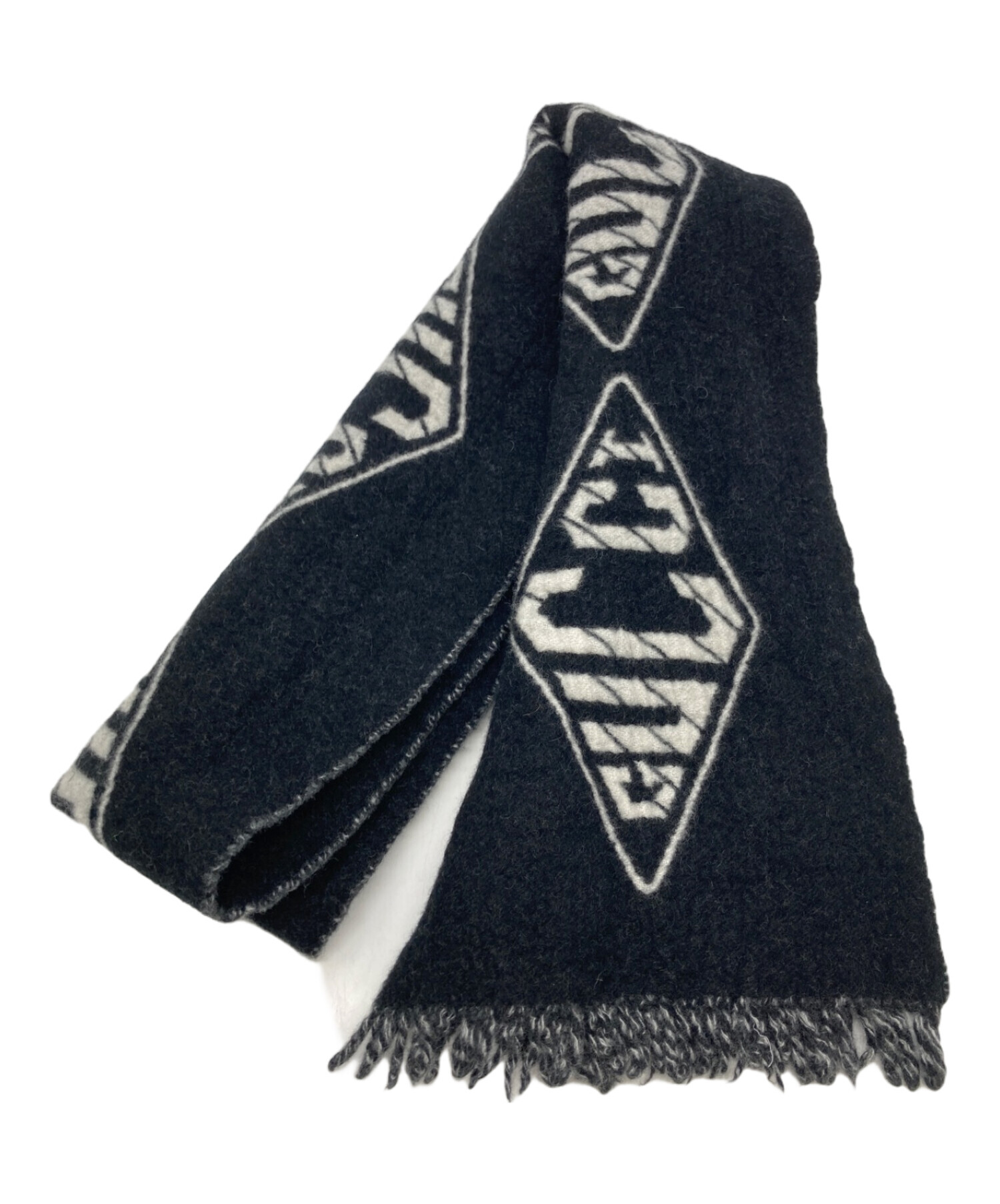 中古・古着通販】GUCCI (グッチ) マフラー ブラック｜ブランド・古着