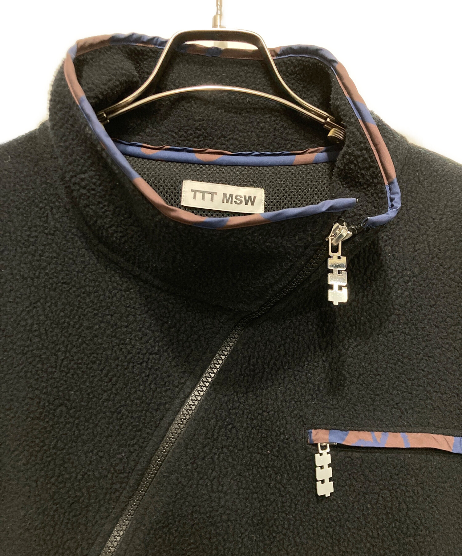 中古・古着通販】TTT MSW (ティー) パイピングフリースベスト/Piping