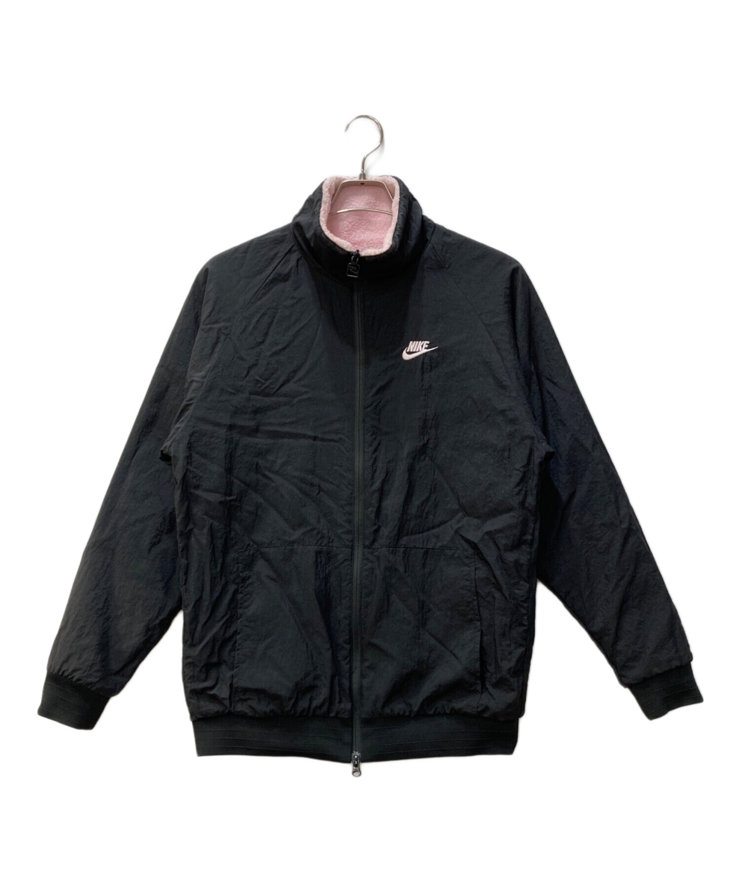 中古・古着通販】NIKE (ナイキ) リバーシブルボアジャケット ピンク
