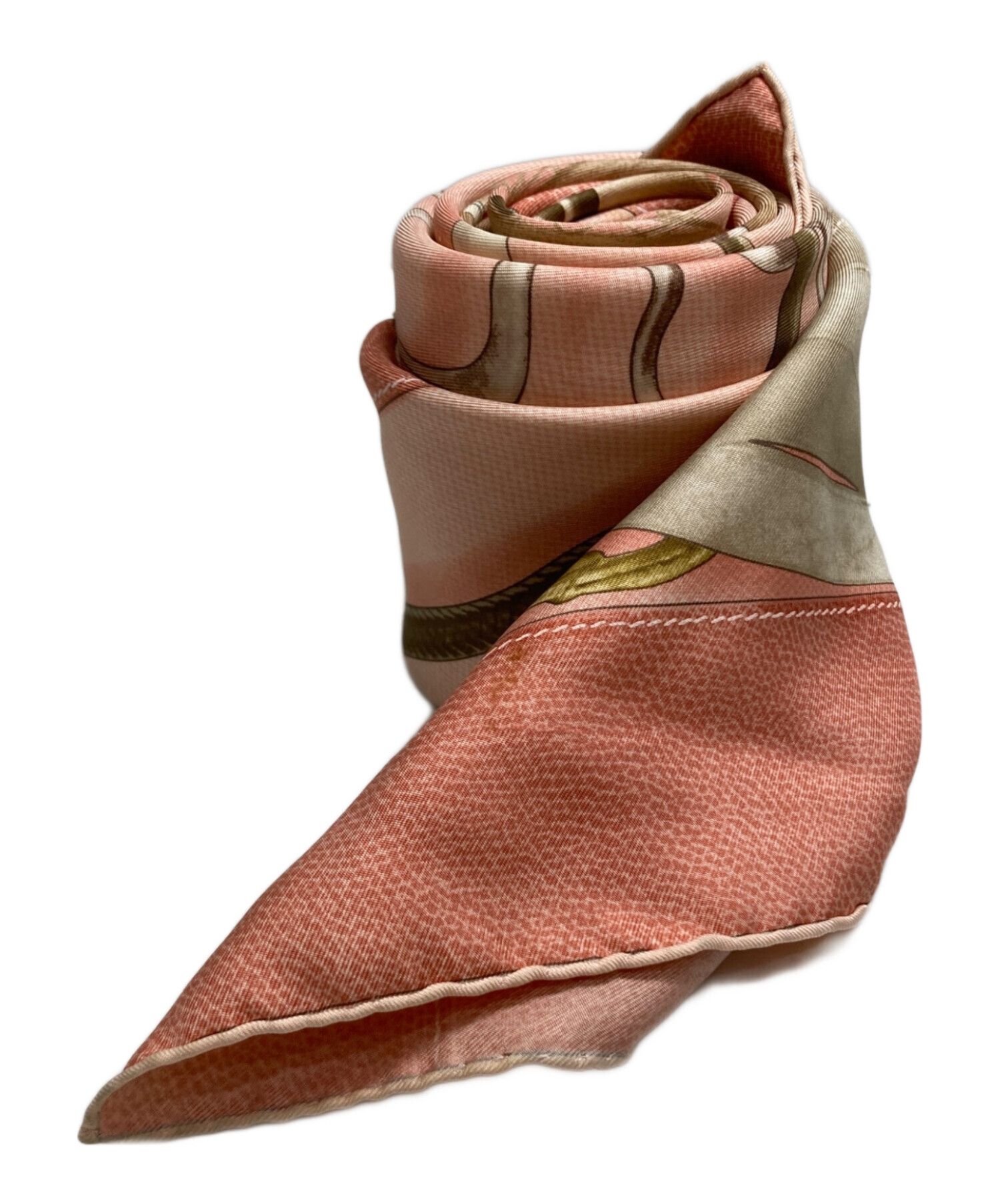 中古・古着通販】HERMES (エルメス) カレ90 PROJETS CARRES ピンク