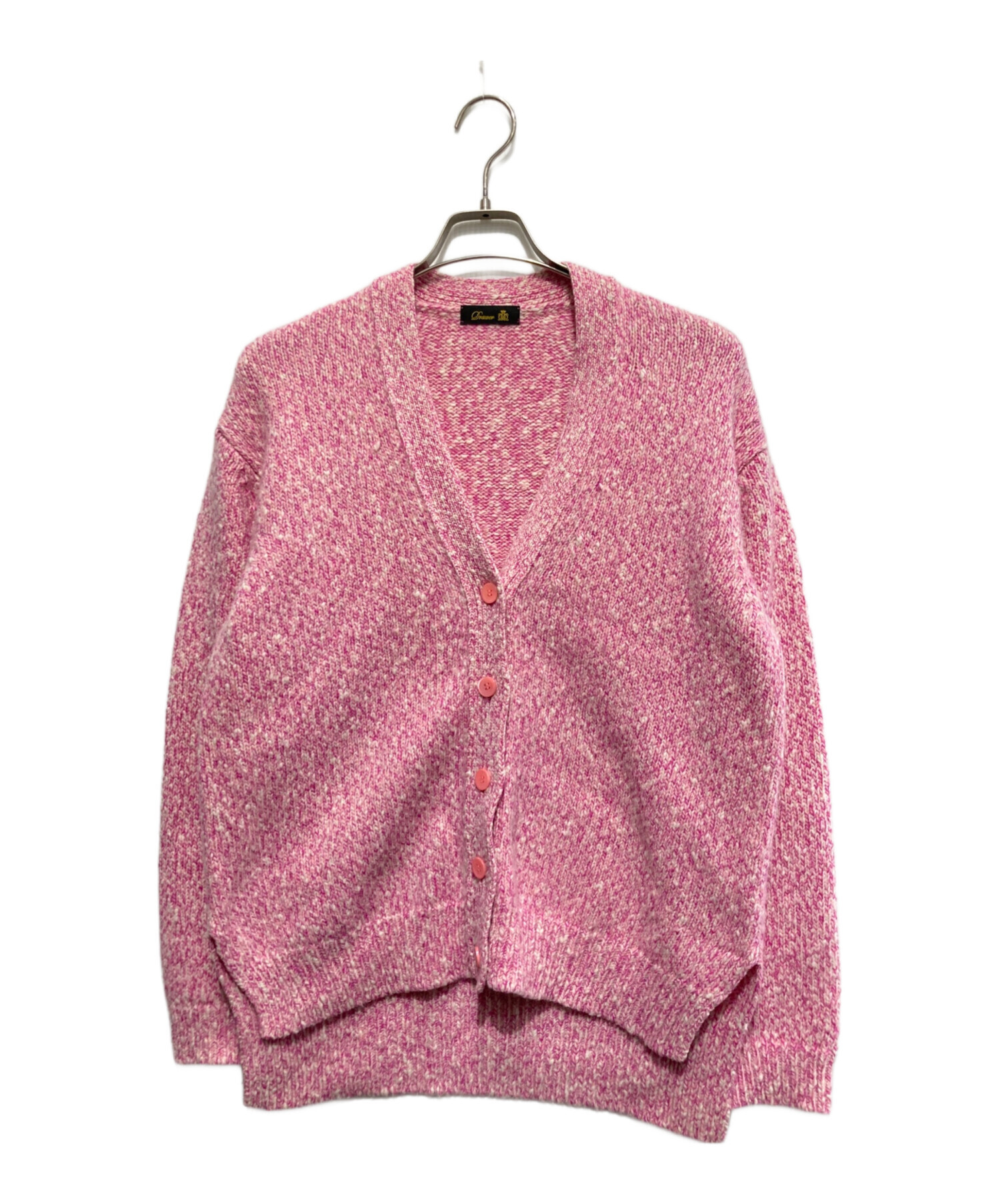 中古・古着通販】DRAWER (ドゥロワー) 5Gウールカシミヤ天竺編みV