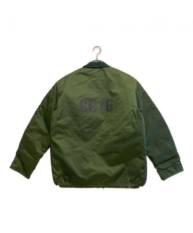 中古・古着通販】ALPHA (アルファ) デッキジャケット オリーブ サイズ