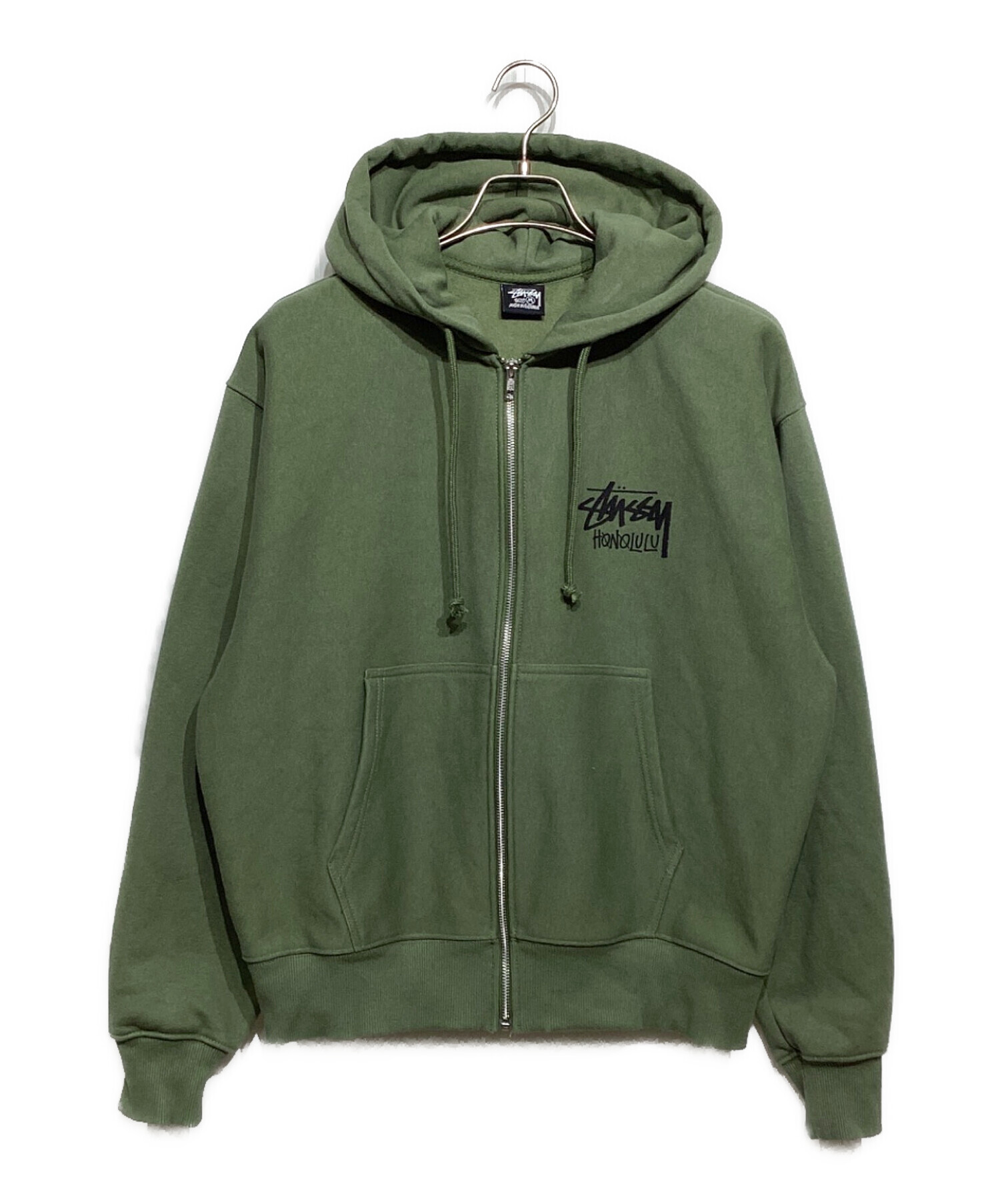 中古・古着通販】stussy (ステューシー) HONOLULU ジップパーカー