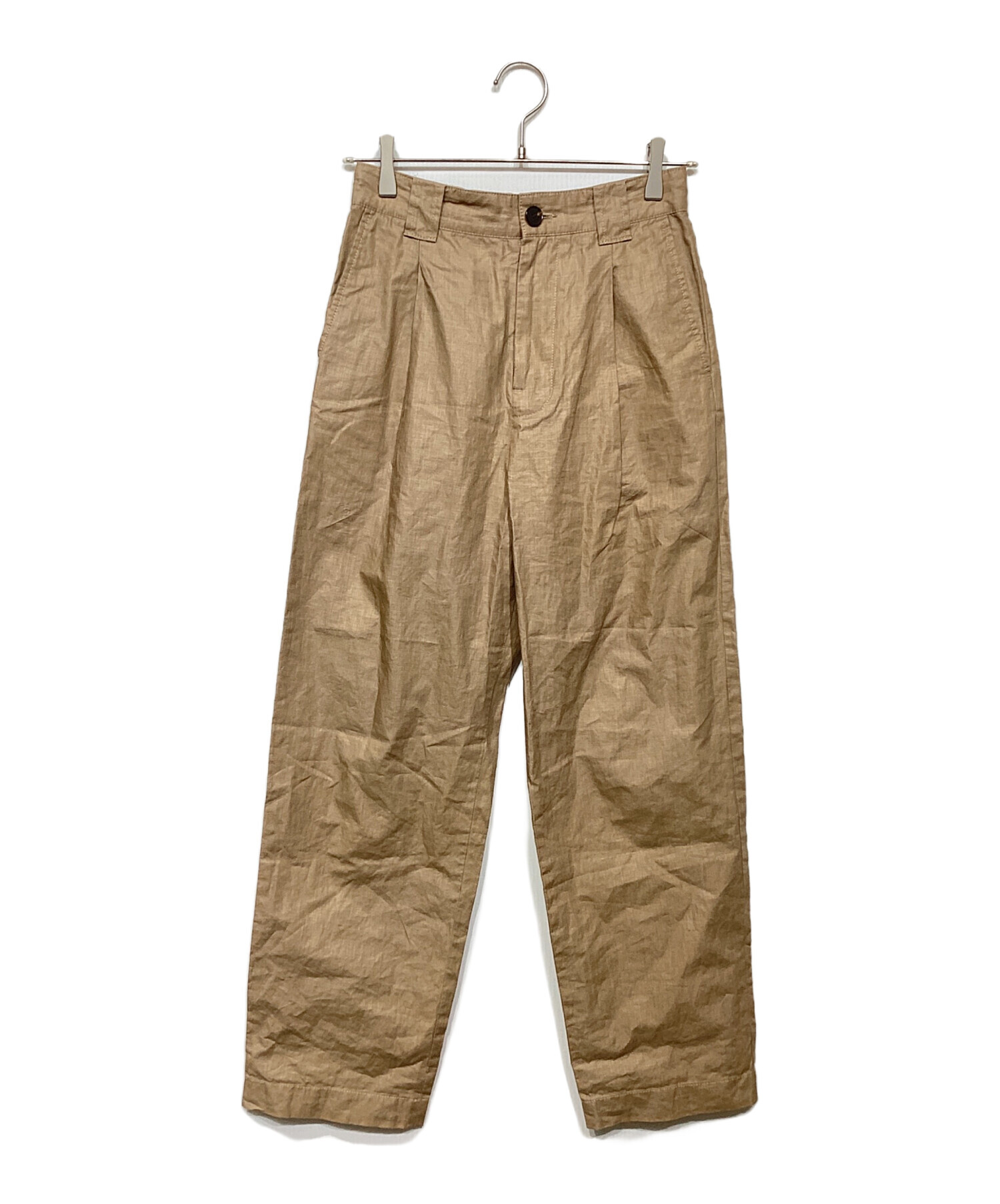 中古・古着通販】jonnlynx (ジョンリンクス) linen coating pants