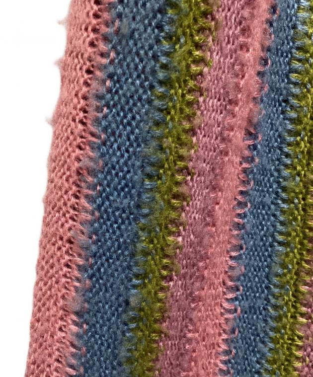 中古・古着通販】SUPREME (シュプリーム) Stripe Sweater Vest ピンク