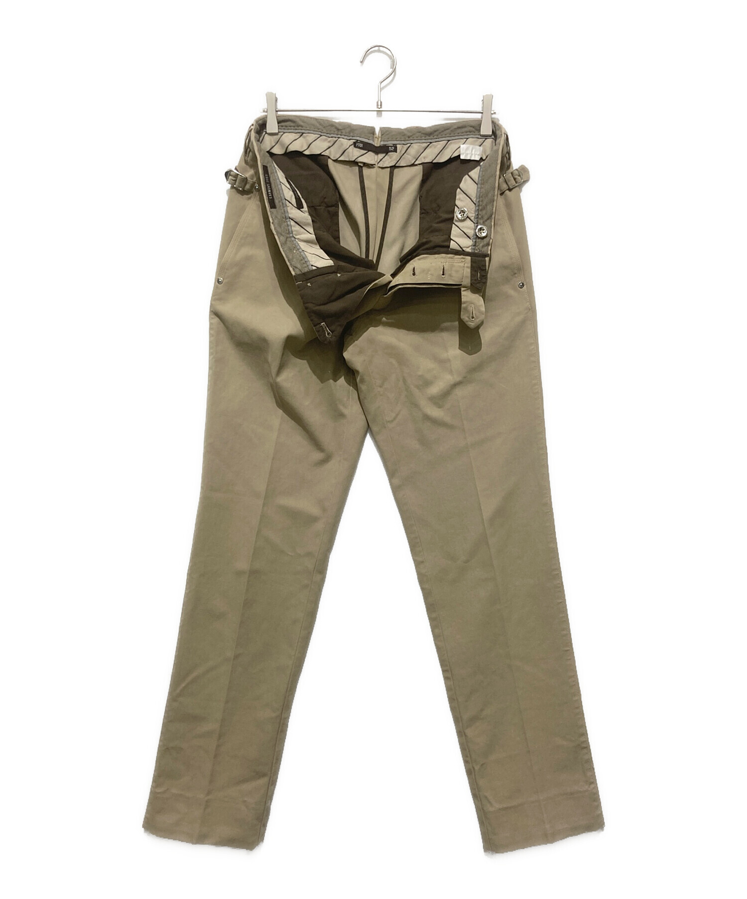 中古・古着通販】PT01 (ピーティーゼロウーノ) パンツ ベージュ サイズ