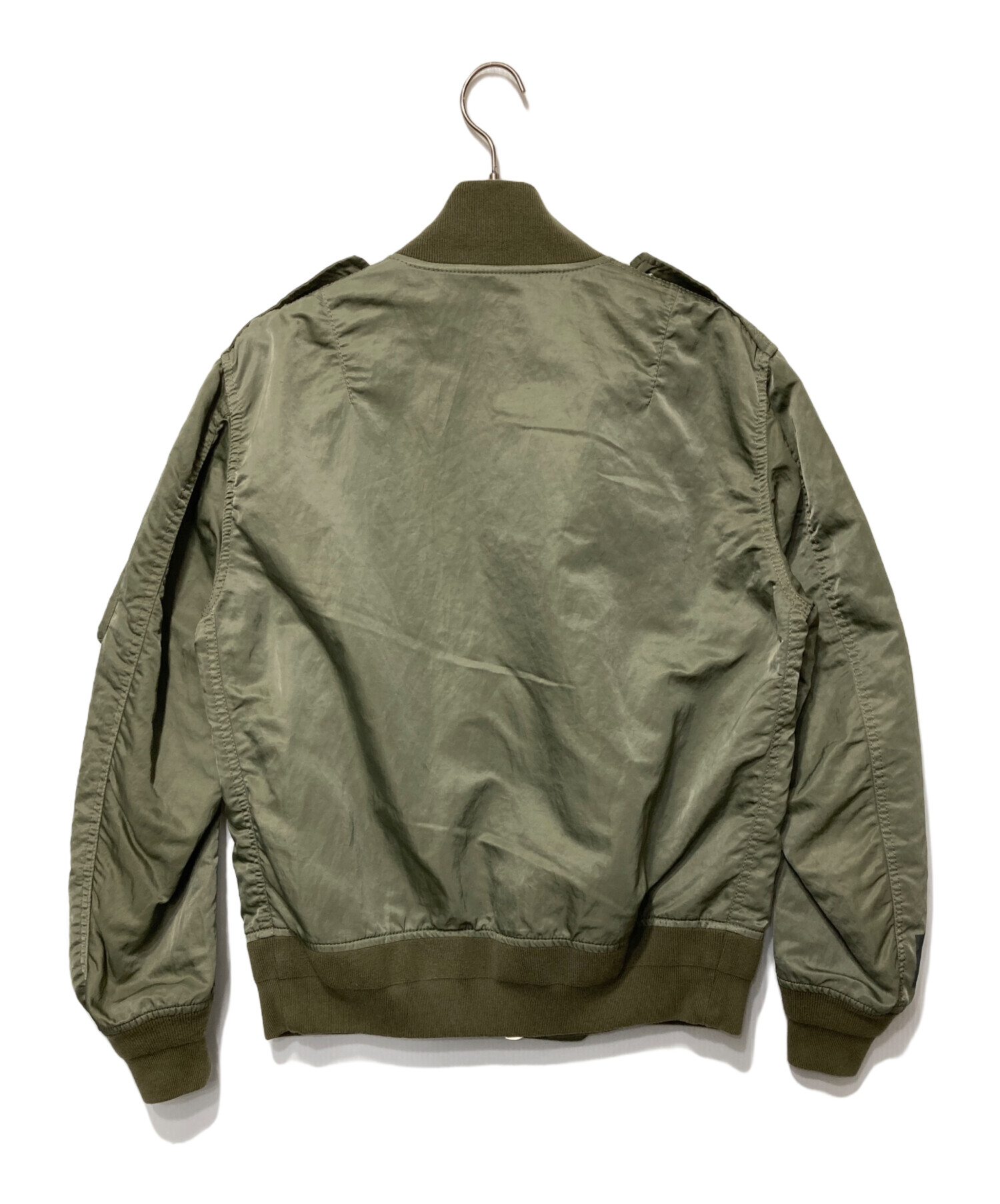 中古・古着通販】sacai (サカイ) MA-1ジャケット オリーブ サイズ:1