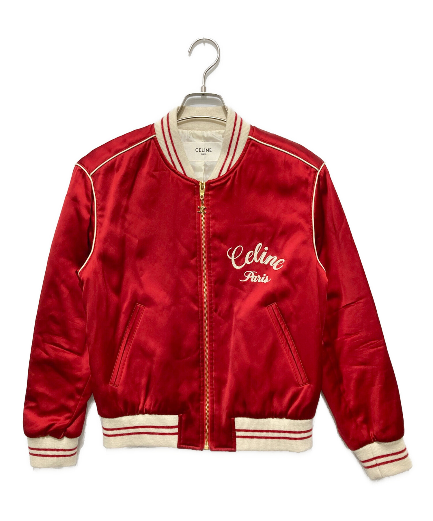 中古・古着通販】CELINE (セリーヌ) SATIN VERSITY TEDDY JACKET