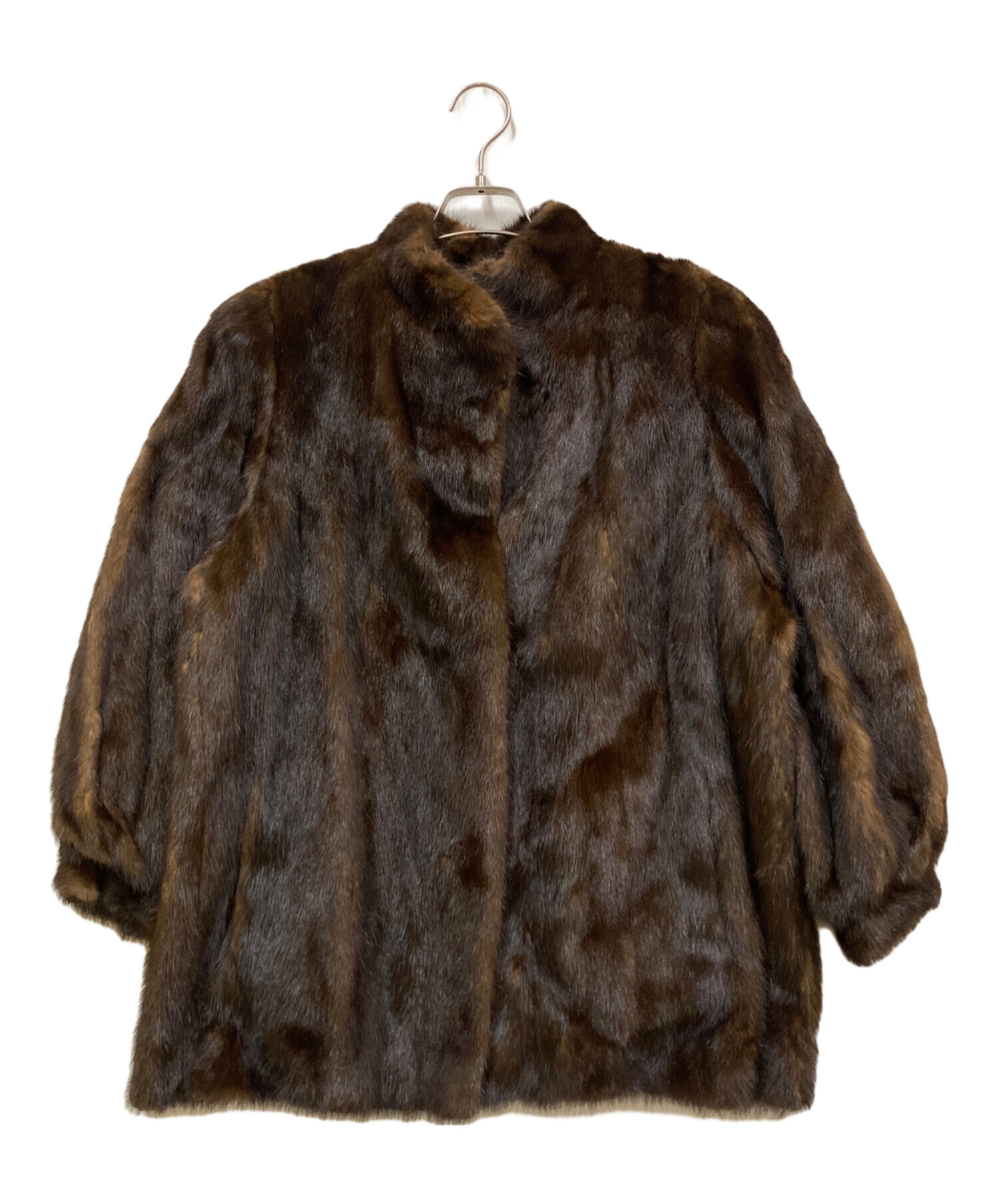 中古・古着通販】SAGA MINK (サガミンク) ミンクファーコート ブラウン
