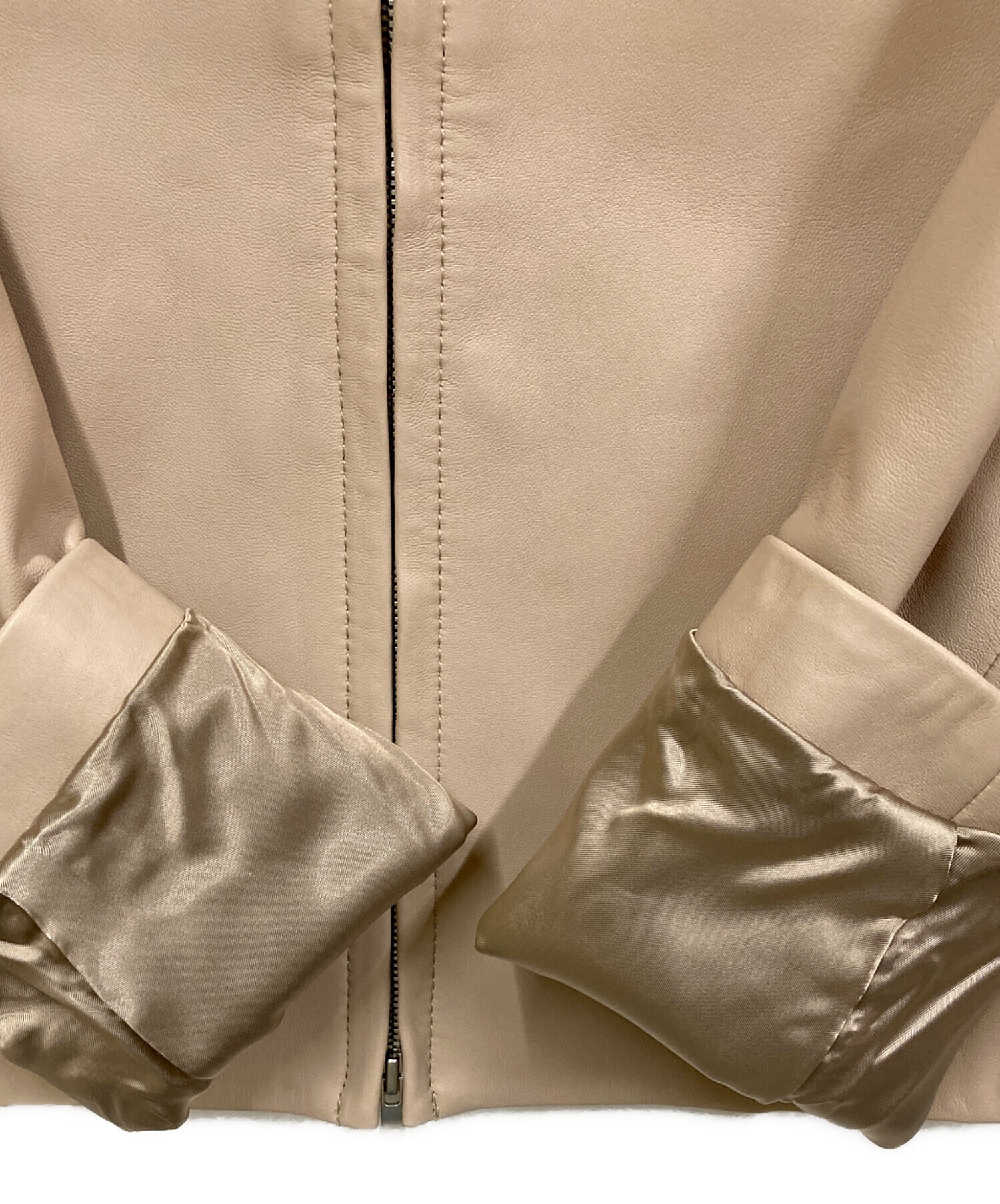 中古・古着通販】BALLSEY (ボールジィ) ラムレザーシングルライダース