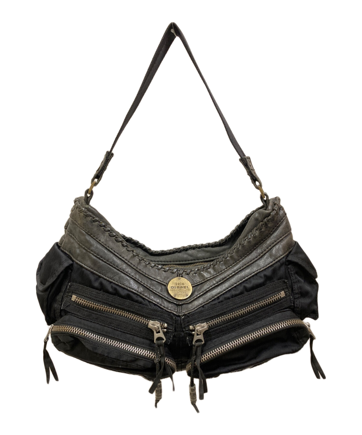 中古・古着通販】DIESEL (ディーゼル) 00'Sアーカイブショルダーバッグ