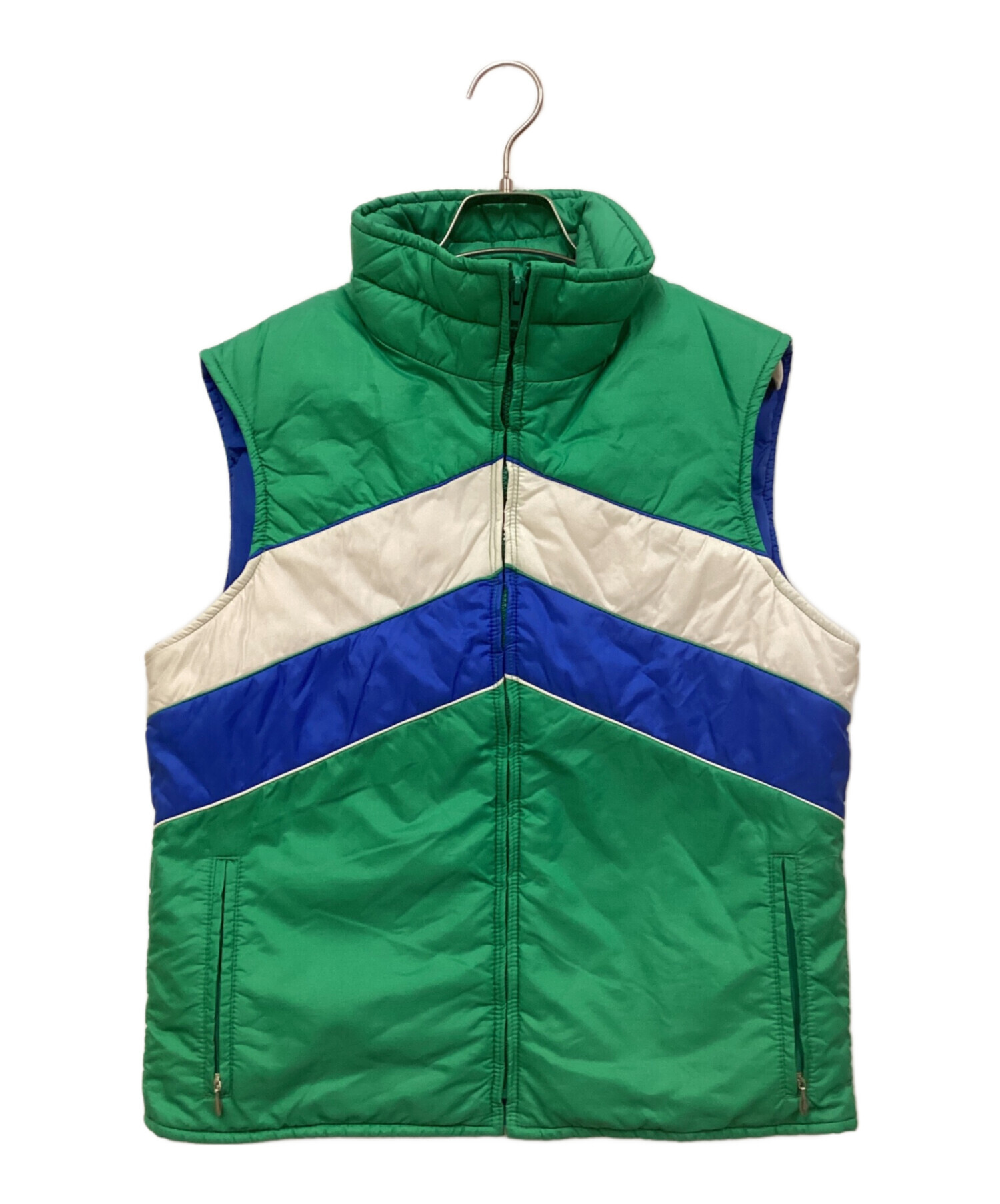 中古・古着通販】WOOLRICH (ウールリッチ) 70'sダウンベスト グリーン