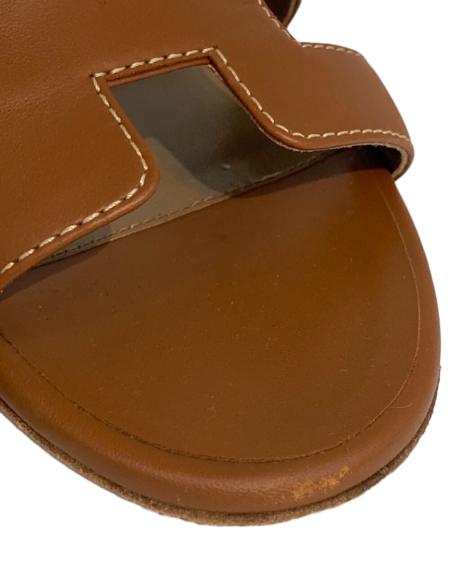 中古・古着通販】HERMES (エルメス) オアジス レザー サンダル / OASIS