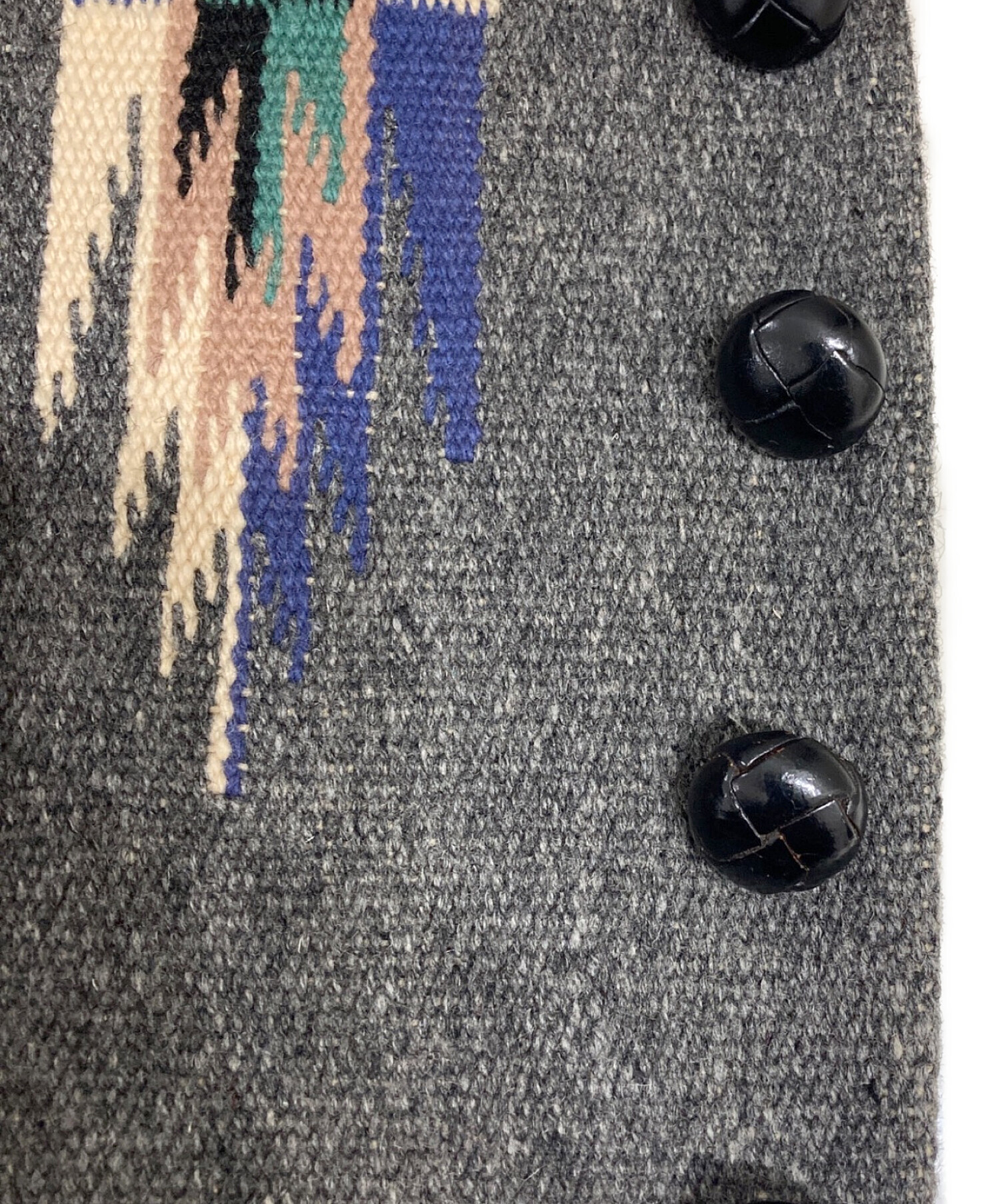 中古・古着通販】ORTEGA's (オルテガ) チマヨベスト グレー サイズ:38