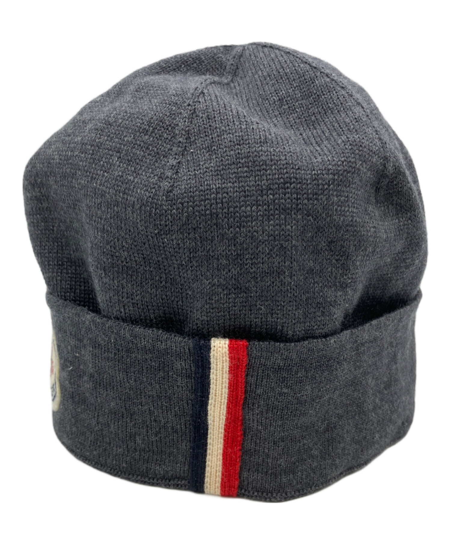 中古・古着通販】MONCLER (モンクレール) ニット帽 グレー｜ブランド