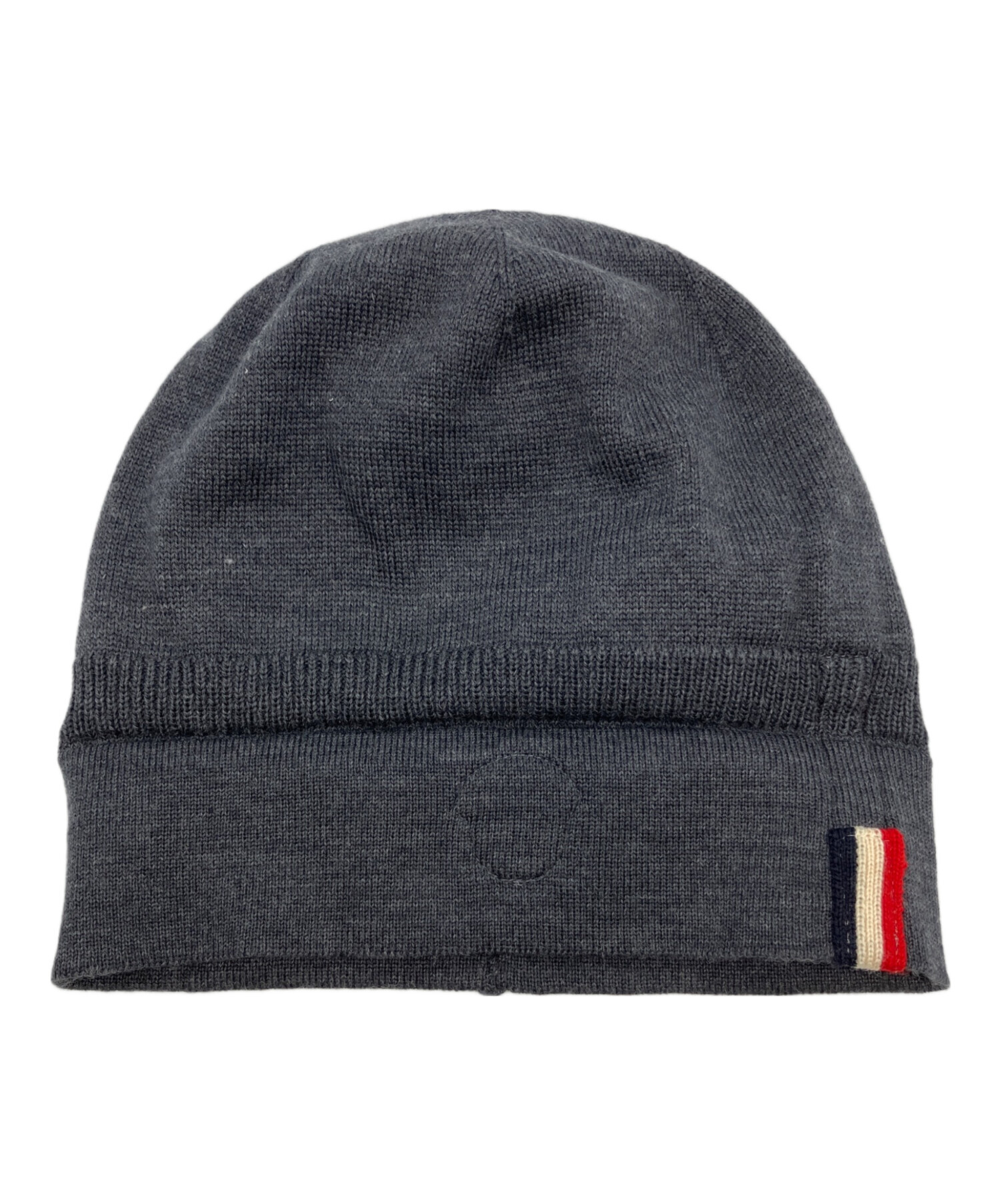 中古・古着通販】MONCLER (モンクレール) ニット帽 グレー｜ブランド
