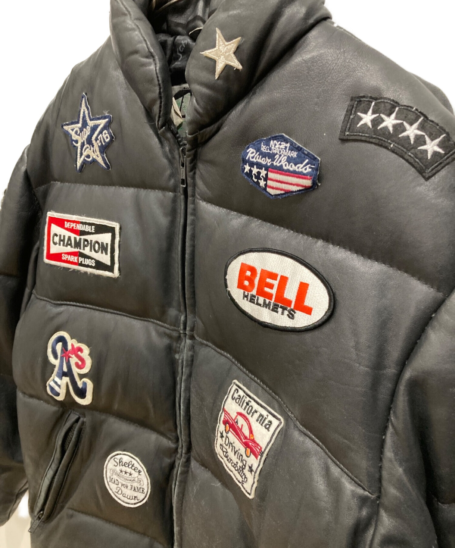 中古・古着通販】Schott (ショット) 90s フルデコレザーダウン