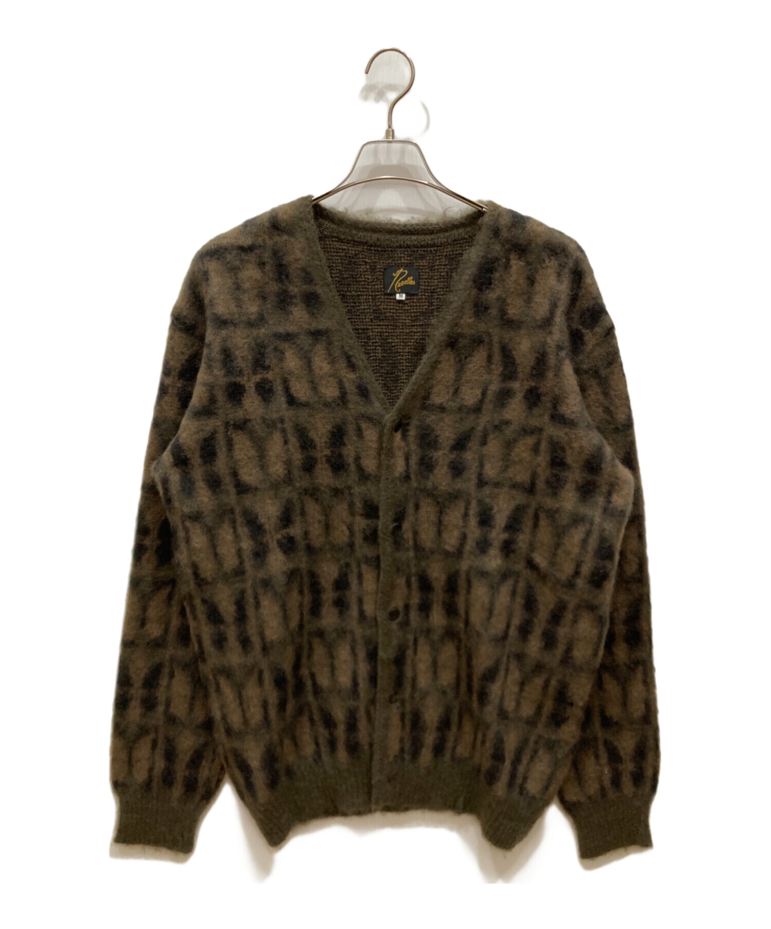 中古・古着通販】Needles (ニードルズ) モヘアカーディガンフラワー