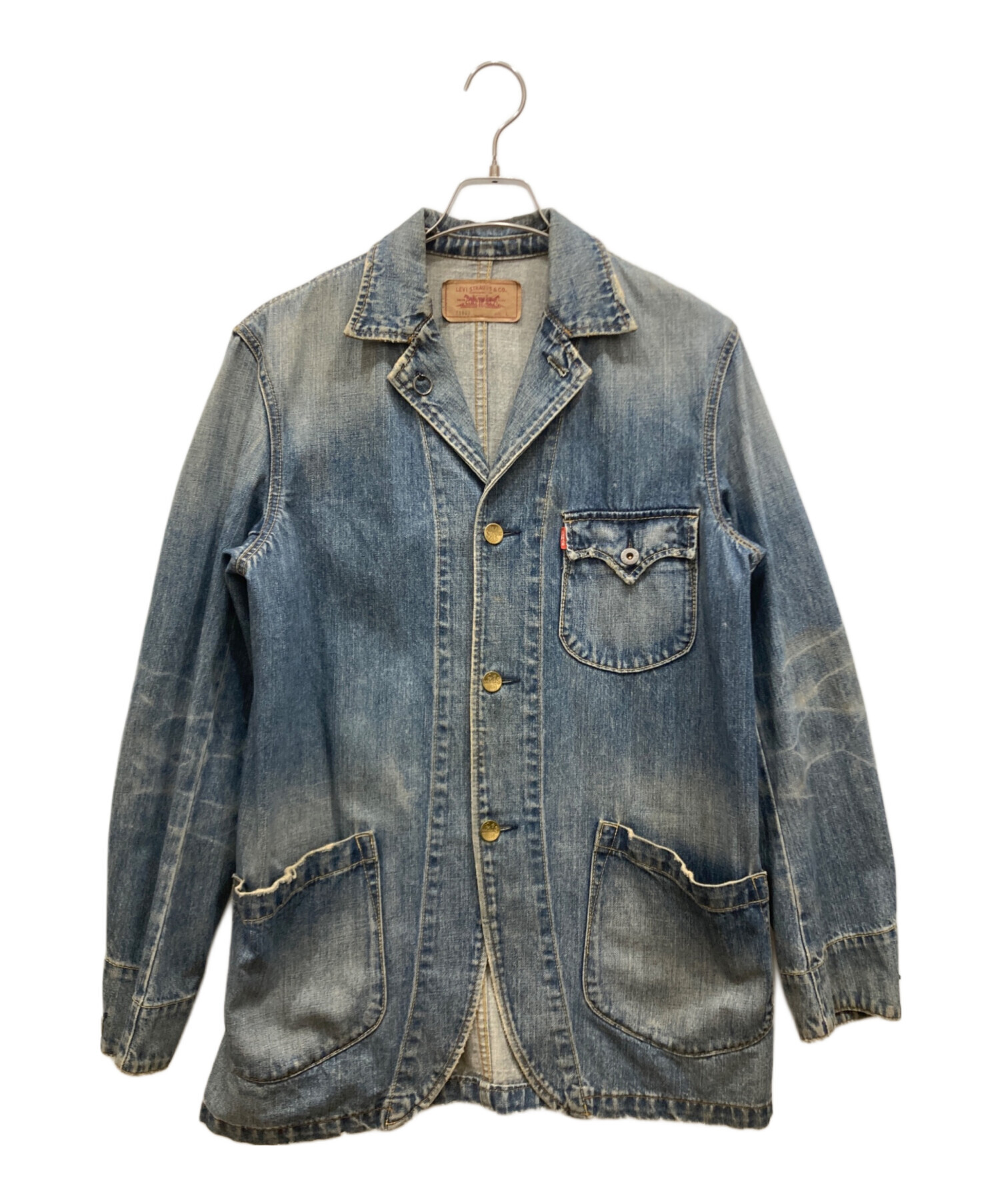 中古・古着通販】LEVI'S (リーバイス) デニムカバーオール インディゴ